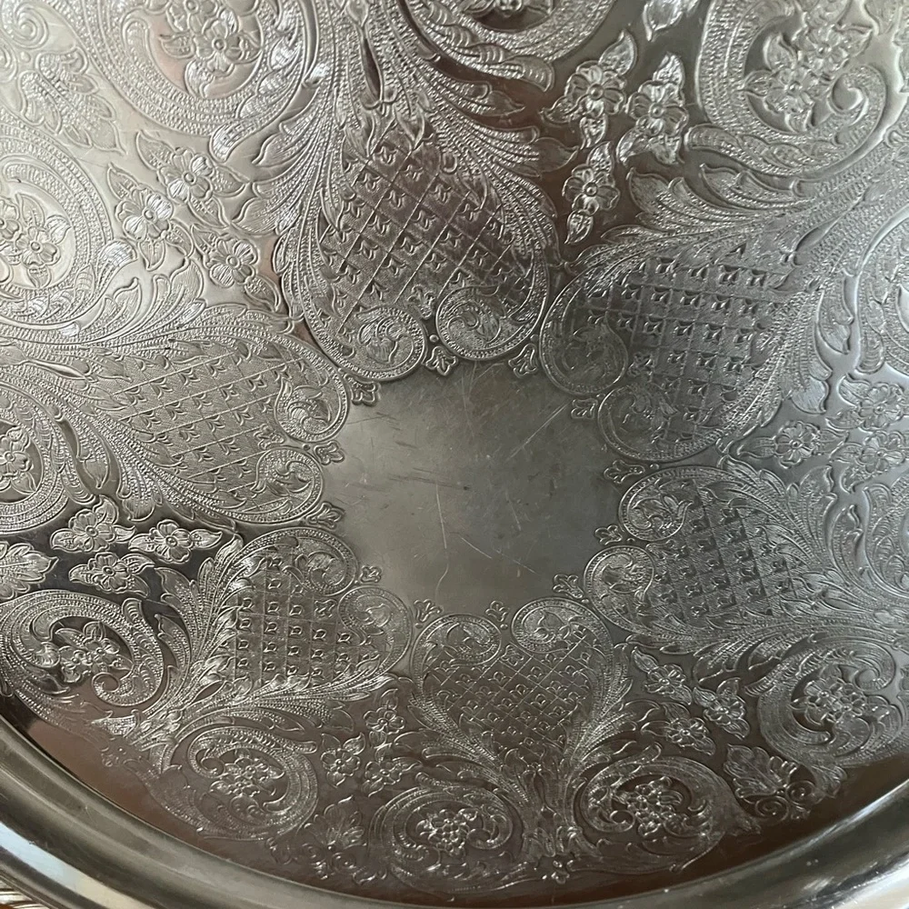 TRADITIONALWARE  No 7822 ALUMNINUM TRAY this wonderful
